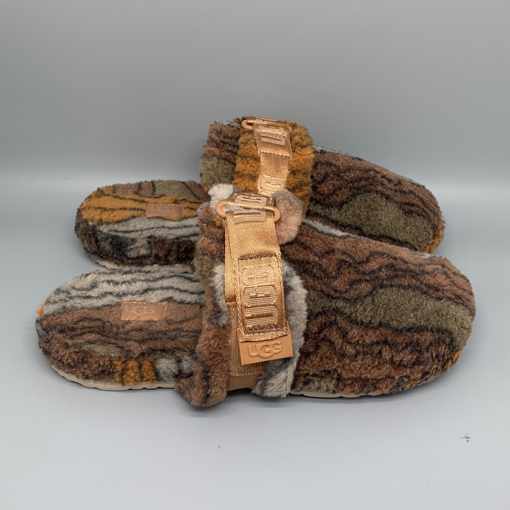 UGG Fluff It Cali Topo Desert Slippers Women’s Sz 8